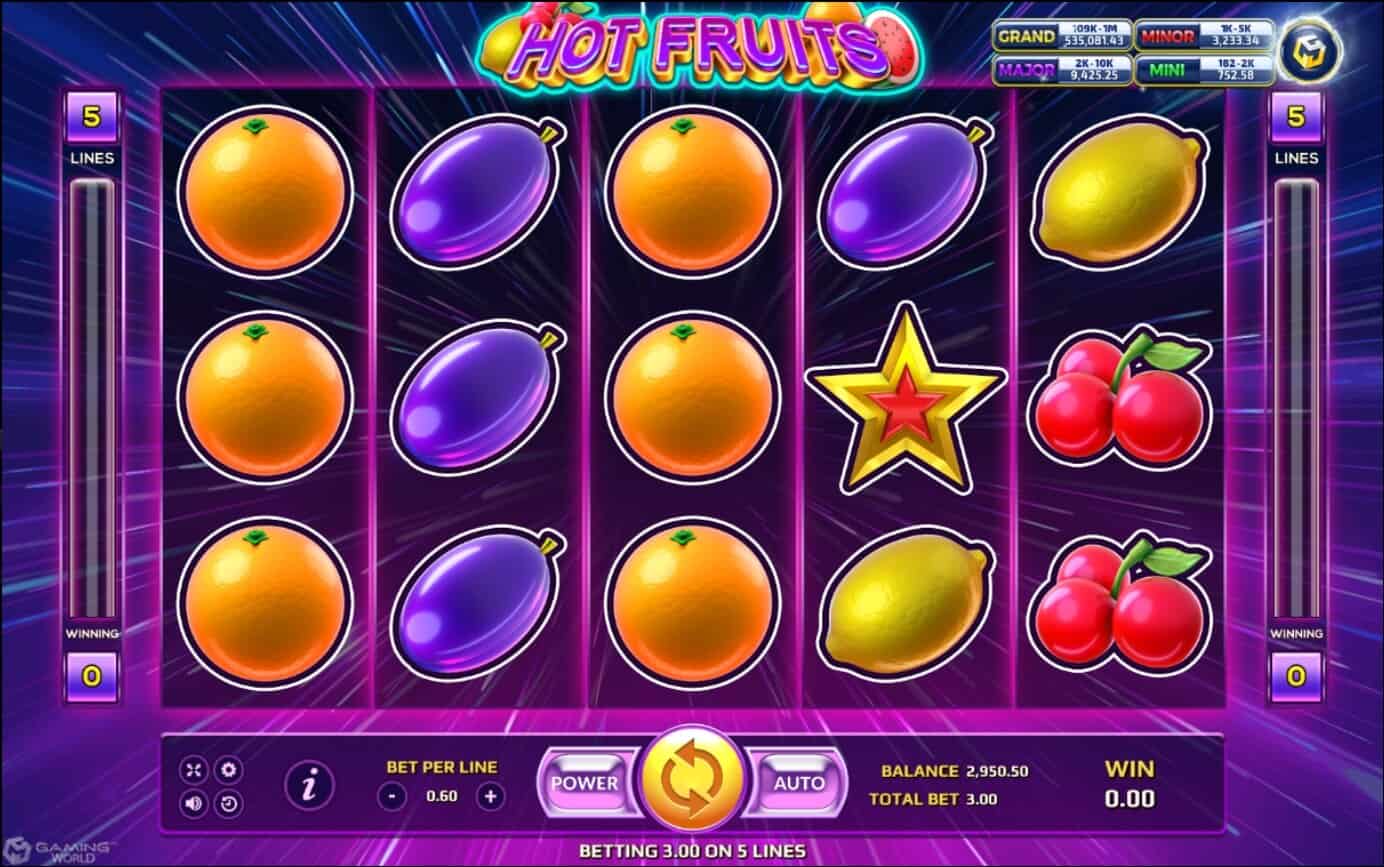 super hot fruits slot review