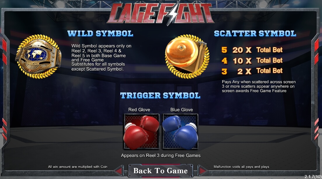 Cage Fight ค่าย simpleplay เว็บ สล็อต เว็บตรง PG SLOT จาก ทางเข้าเล่น PG SLOT