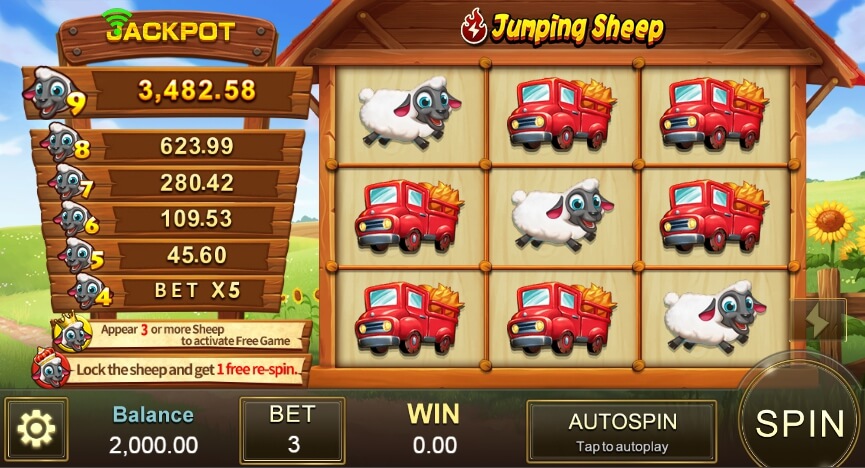 Jumping Sheep เล่นเกม