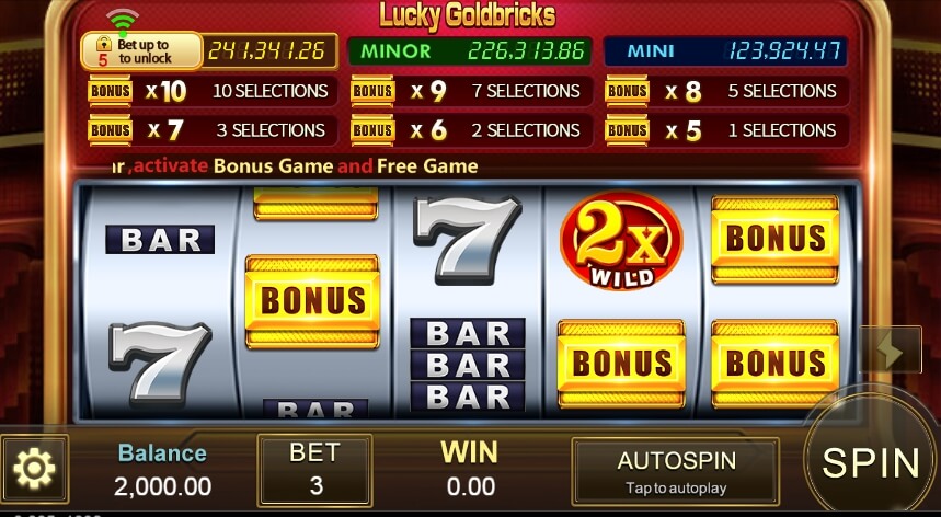 Lucky Goldbricks เล่นเกม