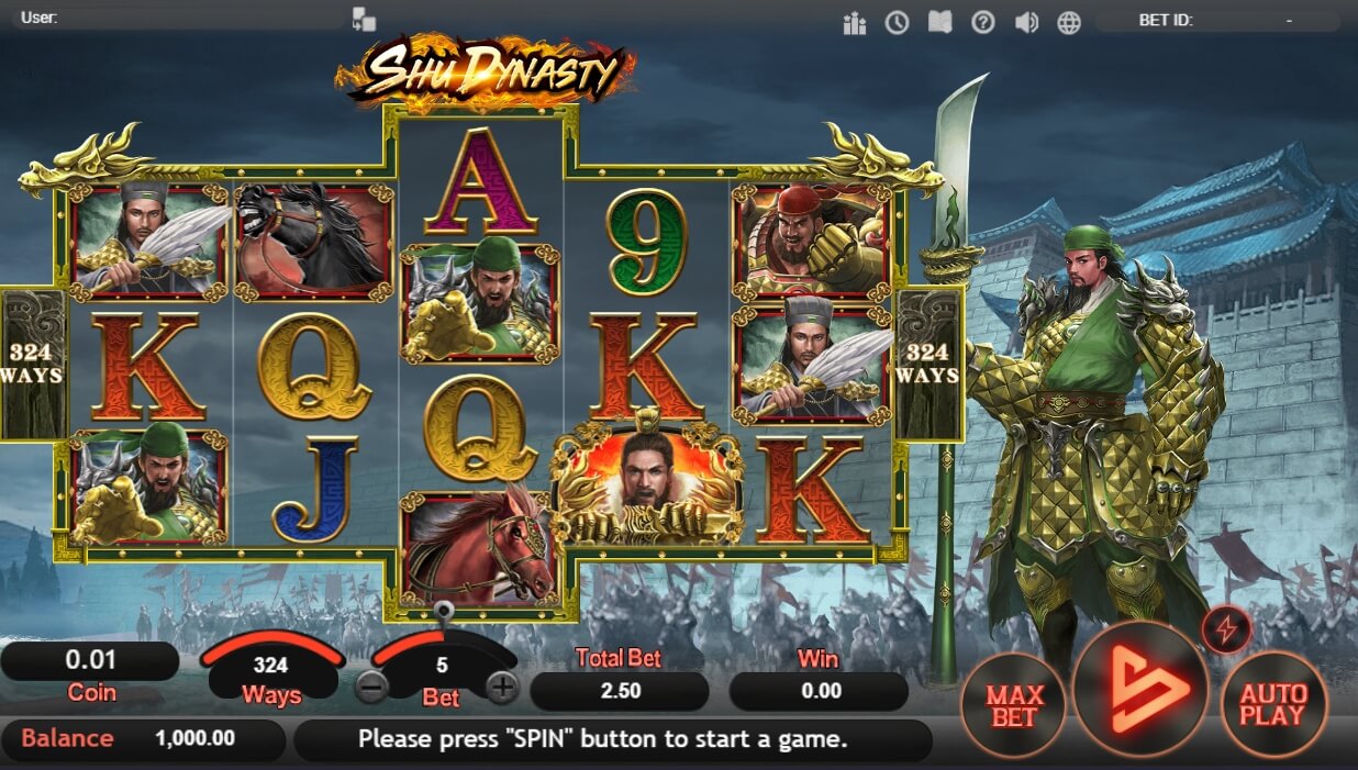 Shu Dynasty ค่าย simpleplay เว็บ สล็อต เว็บตรง PG SLOT จาก PG SLOT Game