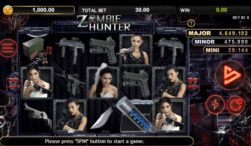 Zombie Hunter สล็อต เว็บตรง PG SLOT สล็อต Slot PG 168